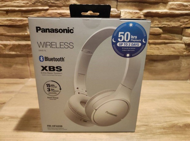 Panasonic RB-HF420BE bluetooth fejhallgat