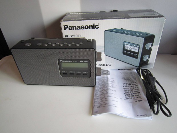 Panasonic RF-D10 extra rdi akcis ron