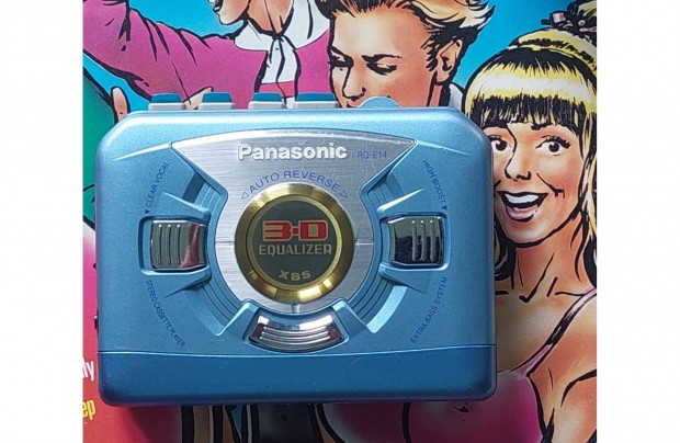 Panasonic RQ-E14 ODA-Vossza Jtsz Walkman Kazetts MAGN