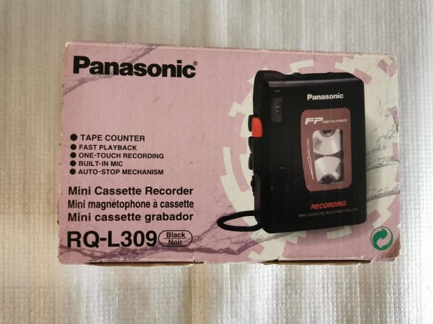 Panasonic RQ-L309 norml kazetts diktafon, walkman elad!!