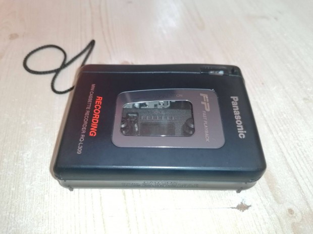 Panasonic RQ-L309 walkman diktafon működik
