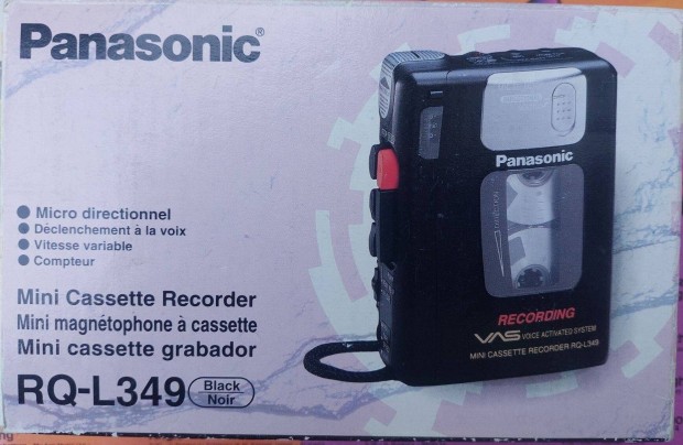 Panasonic RQ-L349 Cassette Recorder Diktafon Walkman Kazetts MAGN