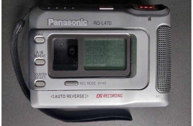 Panasonic RQ-L470 Sztereó Diktafon Walkman Kazettás MAGNÓ Panasonic