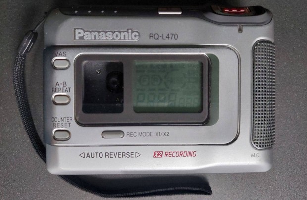 Panasonic RQ-L470 X2 Sztere Felvtel Sztere Walkman Kazetts MAGN
