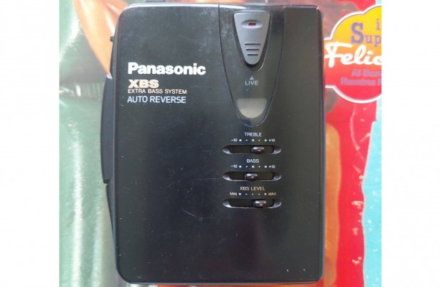 Panasonic RQ-P200 ODA-Vissza Jtsz Walkman Kazetts MAGN