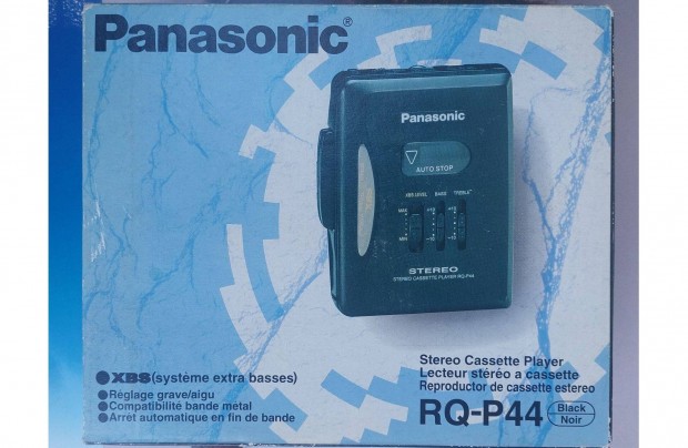 Panasonic RQ-P44 Sztere Walkman Kazetts MAGN Cassette Player