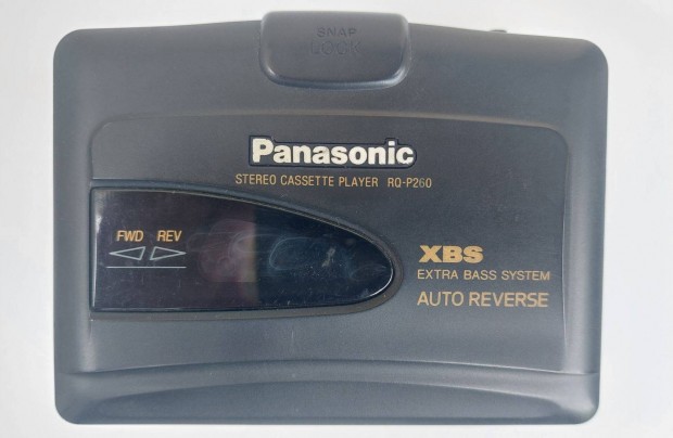 Panasonic RQ-PA260 ODA-Vissza Jtsz Sztere Walkman Kazetts MAGN
