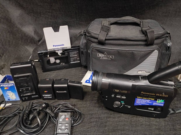 Panasonic RX 50 VHSC Kamera!! Szinte j, Ritkasg ,J ron!!