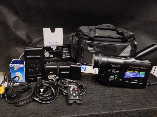 Panasonic RX 50 VHSC Kamera!! Szinte j, Ritkasg , szp llapot!