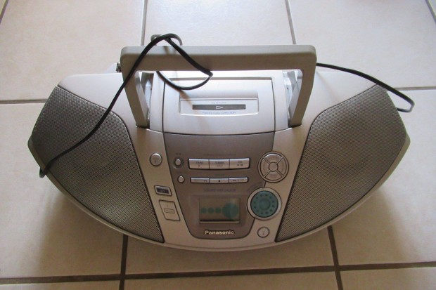 Panasonic RX-Es20 CD/rdi/kazetta boombox/hordozhat sztere hlzati