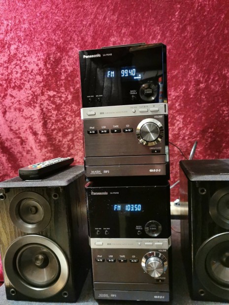 Panasonic SA-PM48 Mini HIFI Torony 