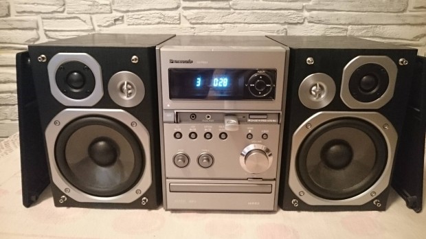 Panasonic SA-PMX4 hifi, erst, CD lejtsz, USB, rdi tuner, AUX