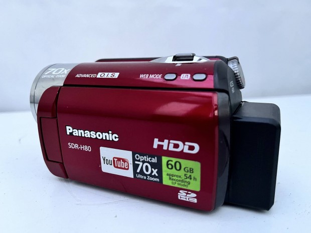 Panasonic SDR-H80 digitlis camera handycam 