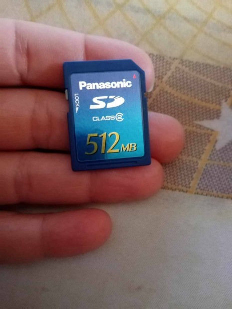 Panasonic SD-krtya 512MB
