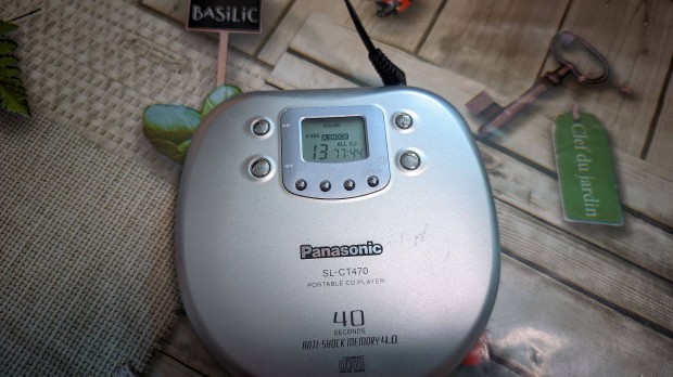 Panasonic SL-CT470 discman jl jtszik,tppal