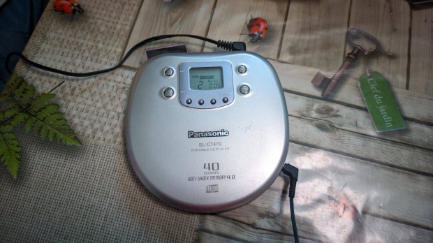 Panasonic SL-CT470 discman jl jtszik,tppal