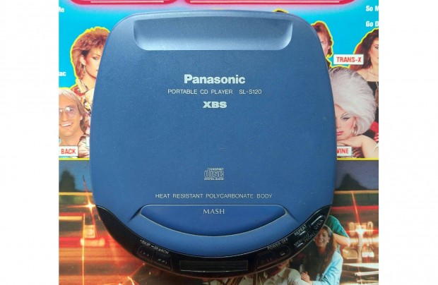 Panasonic SL-S120 Portable CD Player Discman Walkman CD CD Jtsz