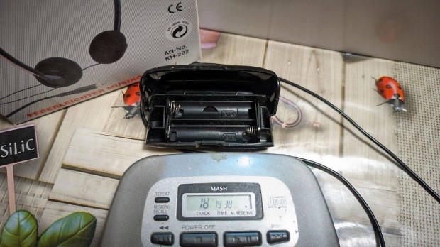 Panasonic SL-S480 discman kiegsztkkel
