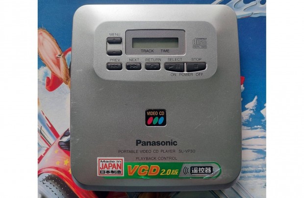 Panasonic SL-VP30 Videó CD Játszó Videó CD Walkman Discman CD Lejátszó