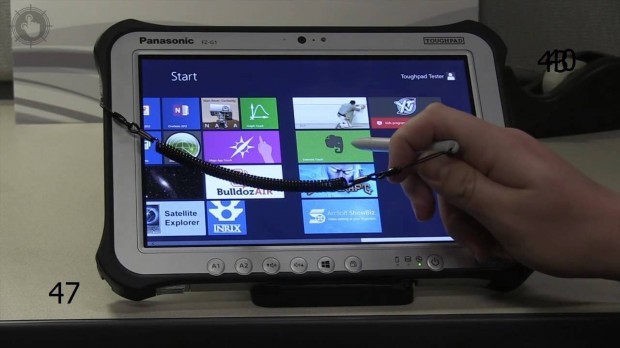 Panasonic Toughpad.FZ-G1-i5'6300utsll tablet." _ .- _'