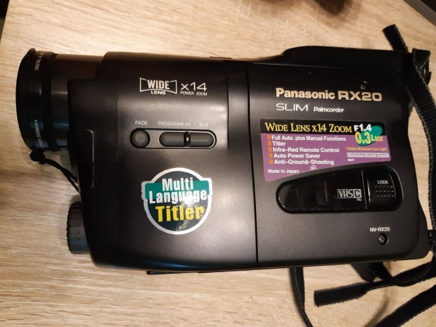 Panasonic VHS-C videokamera