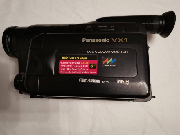 Panasonic VHS kamera elad!