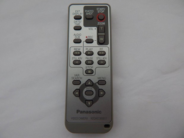 Panasonic Video Camera N2Qaec000017 Tipusú Videókamera Távirányítója