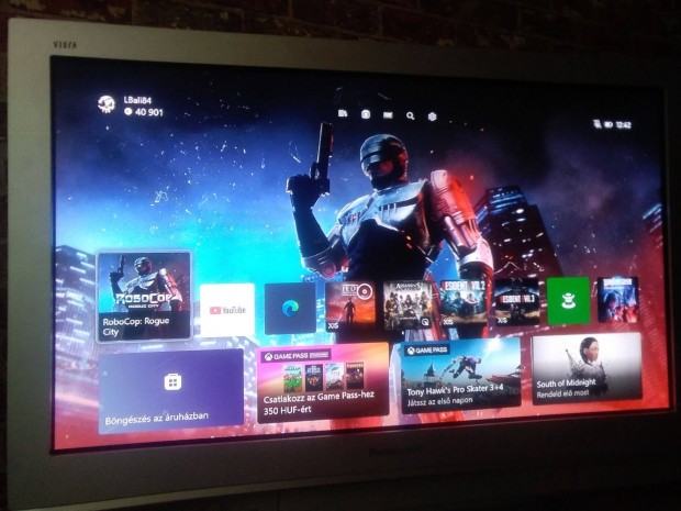 Panasonic Viera Th37px8esa plazma tv HDMI 94cm képátló hibátlan