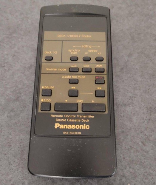 Panasonic / Technics Rak-RS3001W kazetts deck tvirnyt