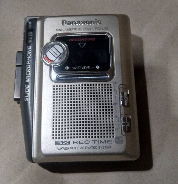 Panasonic casette recorder RQ-L36 diktafon walkman