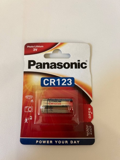 Panasonic cr123 elem