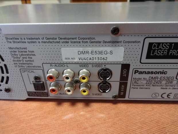 Panasonic dmr-e53gs
