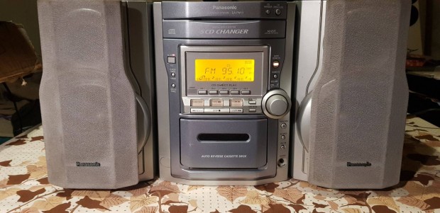 Panasonic hifi erst, rdi tuner, cd, deck, aux sony aiwa 97