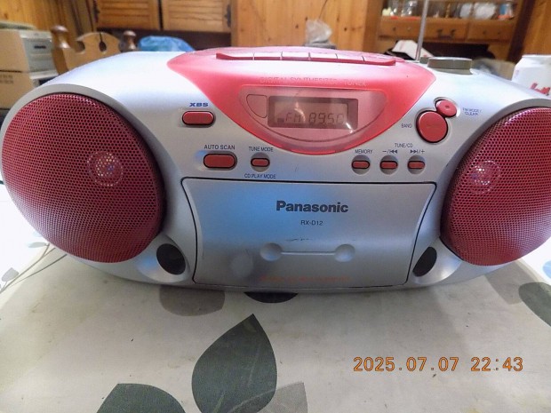 Panasonic hordozható boombox
