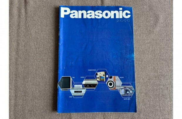 Panasonic katalgus, prospektus, 2000, magyar nyelv