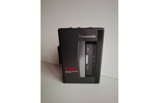 Panasonic kazetts diktafon walkman magn hibs alkatrsznek