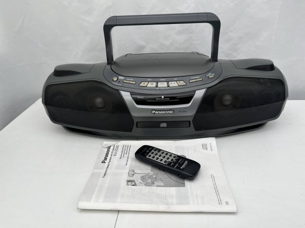 Panasonic kobra RX-ED90 boombox rdis magn CD lejtsz szervizelve 