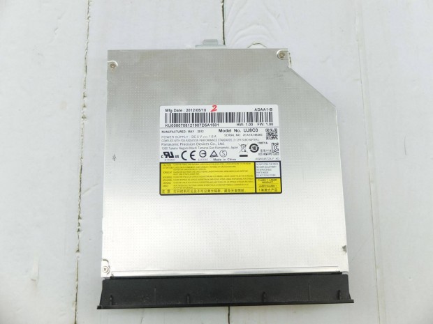 Panasonic laptop DVD író 12.7mm Uj8C0 SATA