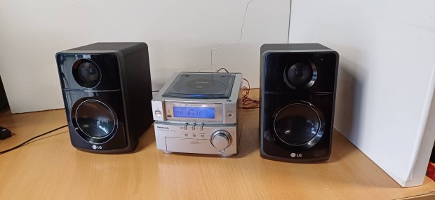 Panasonic mini hifi LG hangfalakkal 