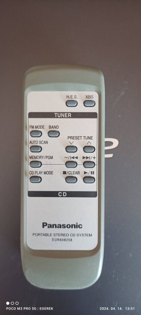 Panasonic minihifi tvirnyt 2