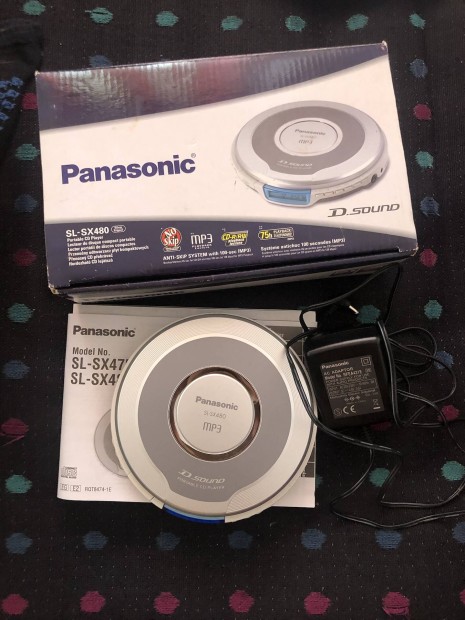 Panasonic mp3 discman cd lejatszo cd walkman