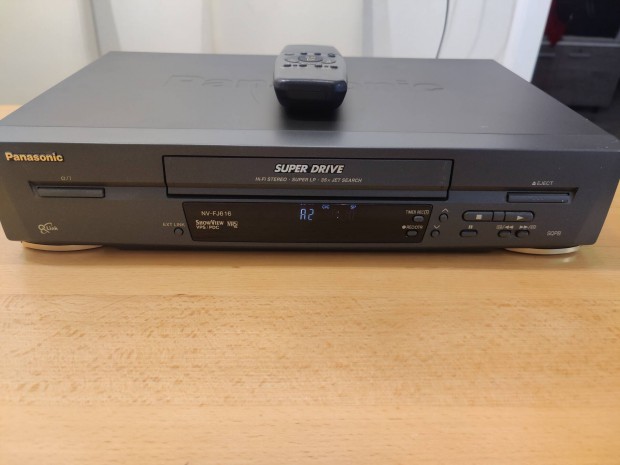 Panasonic nv-fj 616 hifi stereo video videomagn tvirnytval