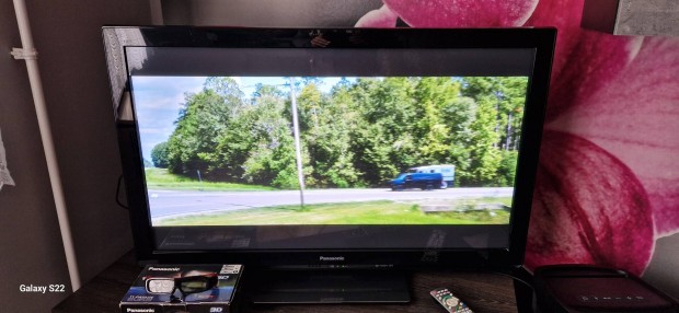 Panasonic plazma 3D tv 600 hz