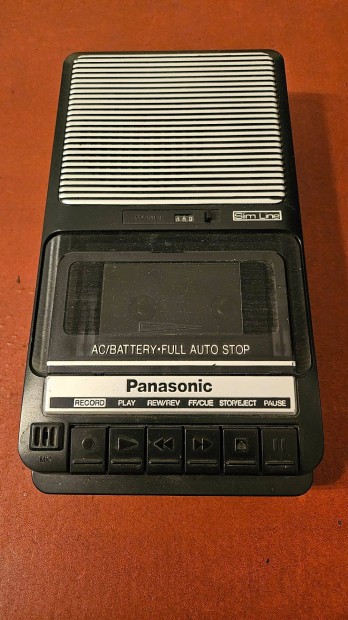 Panasonic slimline retro kazettalejtsz