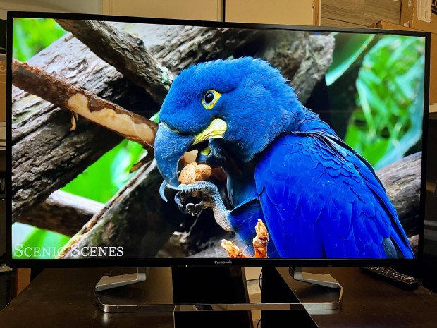 Panasonic smart 4K tv 110cm szmlval garancival