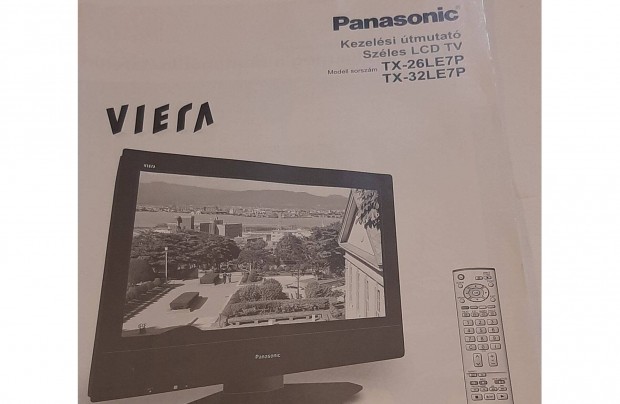 Panasonic szles LCD TV elad