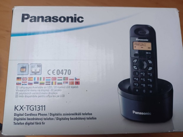 Panasonic telefon Kx-TG1311 csak ki bontva volt fnykpezs miatt.