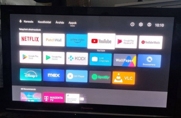 Panasonic txp42s10 E FHD plazma tv, xiaomii okost eszkzzel