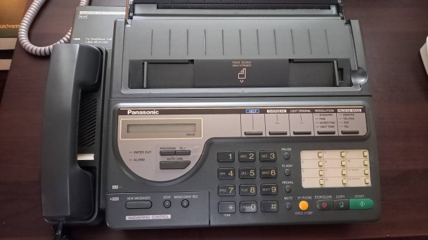 Panasonic üzenetrögzítős telefon telefax fax + vezeték nélküli telefon