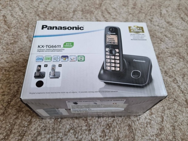 Panasonic vezetk nlkli telefon Kx-TG6611